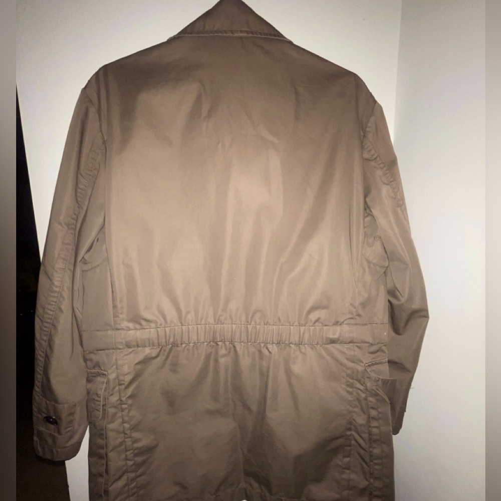 Burberry Tan Military Field Coat Lightweight Cotton - Picture 13 of 15